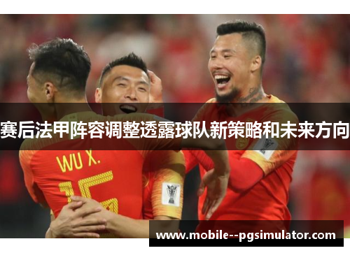 赛后法甲阵容调整透露球队新策略和未来方向 赛后法甲阵容调整透露球队新策略和未来方向